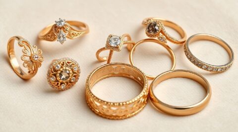 5 gorgeous gold rings designs