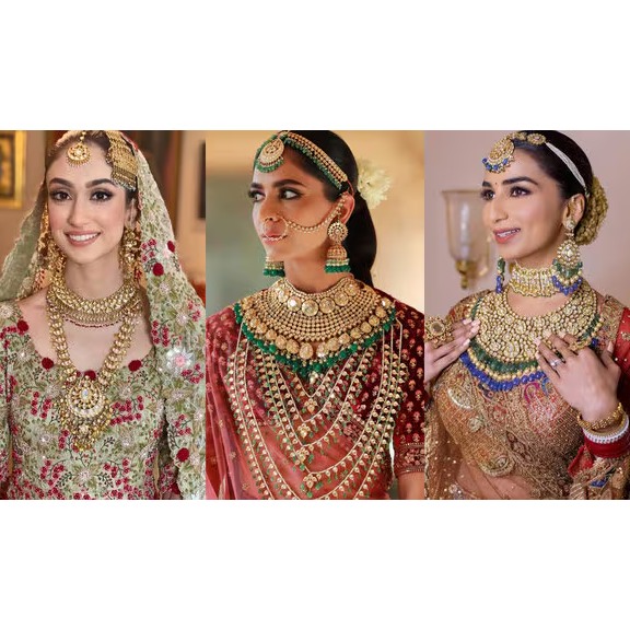 Indian Maharani Gold Jewellery Collection 
