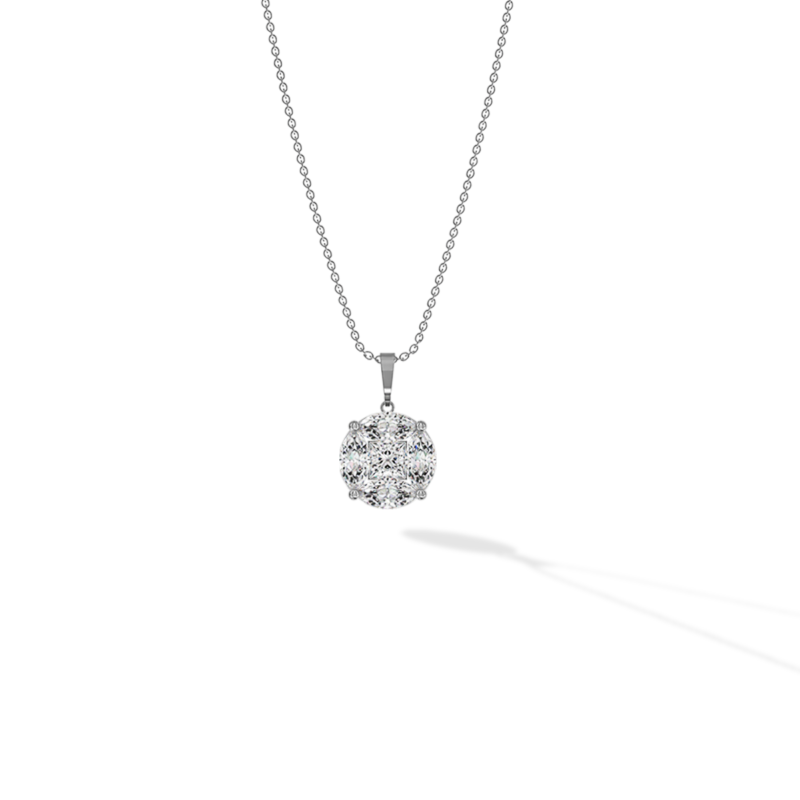 0.40CT Celestial Glow Diamond Pendant WG A1