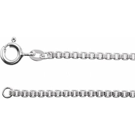 Sterling Silver 2 Mm Box 16' Chain