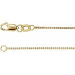 14k Yellow Gold-filled .75 Mm Box 18' Chain