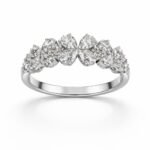 Floral Spark Eternity Ring